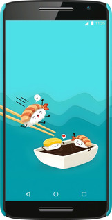 3D пластиковий матовий чехол Суші для Motorola Moto X Play - 6354m-459 изображение 
