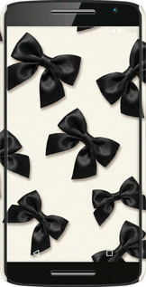 3D пластиковый глянцевый чехол Dark Coquette для Motorola Moto X Play - 6765c-459 изображение 