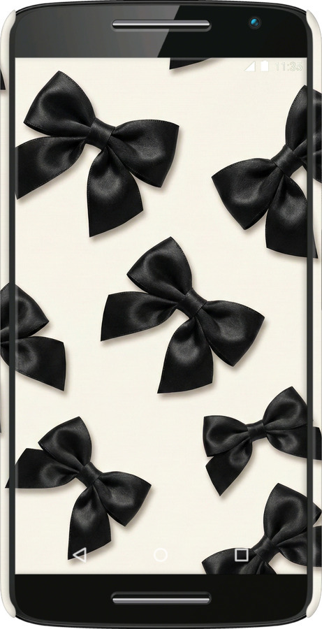 3D пластиковый глянцевый чехол Dark Coquette для Motorola Moto X Play - 6765c-459 изображение 