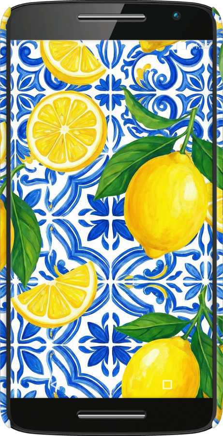 3D пластиковий глянцевий чехол Grocery Girl Italian Summer для Motorola Moto X Play - 6766c-459 изображение 