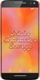 3D пластиковый глянцевый чехол Aura Gradient Main Character Energy Aesthetic Y2K для Motorola Moto X Style - 6783c-455 изображение 