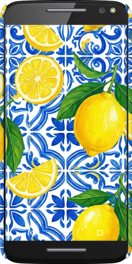 3D пластиковый глянцевый чехол Grocery Girl Italian Summer для Motorola Moto X Style - 6766c-455 изображение 