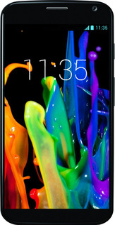 Силиконовый чехол брызги краски для Motorola Moto X - 3957u-358 изображение 