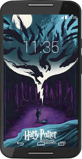 Силиконовый чехол Гарри Поттер 2 для Motorola Moto X2 - 6337u-372 изображение 