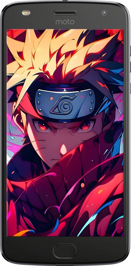 Силиконовый чехол Наруто для Motorola Moto Z2 Play - 6274u-1001 изображение 