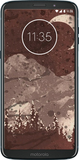 Силиконовый чехол С изображением лунного пейзажа в ночном лесу для Motorola Moto Z3 Play - 6546u-1393 изображение 