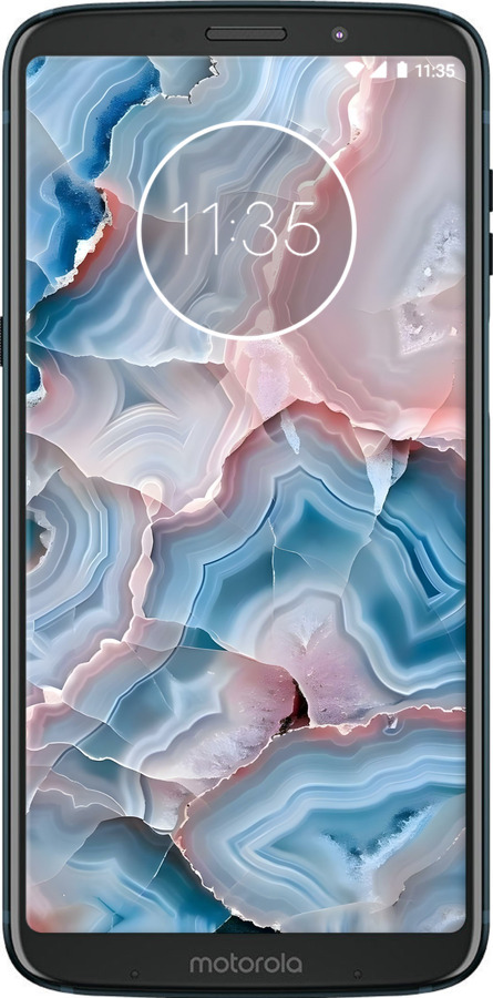 Силіконовий чехол Мрамор для Motorola Moto Z3 Play - 6306u-1393 изображение 