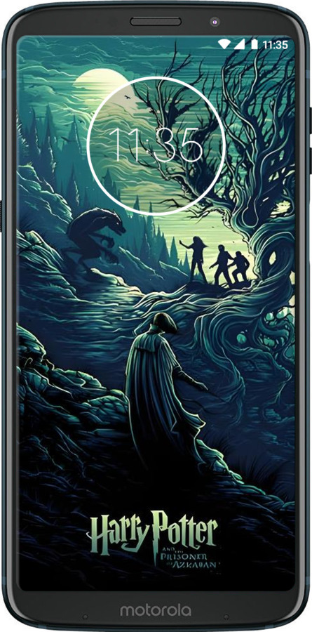 Силиконовый чехол Гарри Поттер 3 для Motorola Moto Z3 Play - 6338u-1393 изображение 