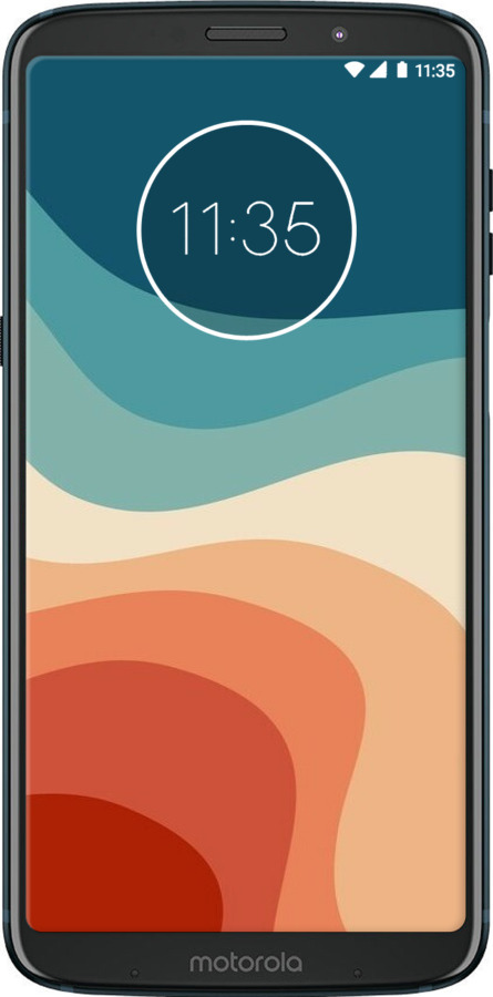 Силиконовый чехол В стиле ретро с волнами для Motorola Moto Z3 Play - 6531u-1393 изображение 
