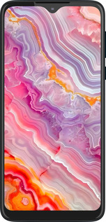 Силиконовый чехол Мрамор 2 для Motorola One Macro - 6307u-1812 изображение 