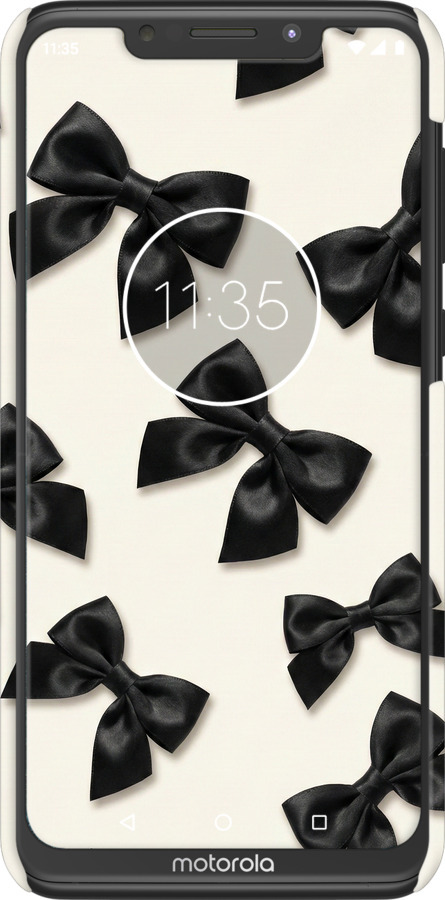 3D пластиковий матовий чехол Dark Coquette для Motorola One Power - 6765m-1588 изображение 