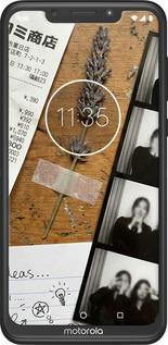 Силиконовый чехол Aesthetic Scrapbook Collage для Motorola One Power - 6773u-1588 изображение 