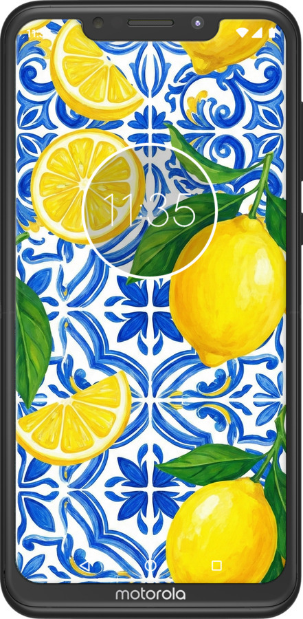 2D пластиковий чехол Grocery Girl Italian Summer для Motorola One Power - 6766t-1588 изображение 