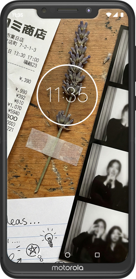 Силиконовый чехол Aesthetic Scrapbook Collage для Motorola One Power - 6773u-1588 изображение 