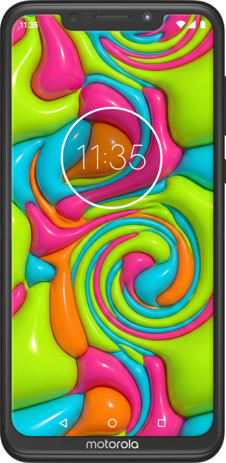 2D пластиковый чехол Y2K Jelly Dream для Motorola One Power - 6780t-1588 изображение 