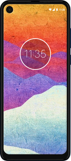 Силиконовый чехол Горный закат для Motorola One Vision - 6479u-1782 изображение 