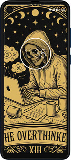 Силиконовый чехол The Overthinker для Motorola One Vision - 6774u-1782 изображение 