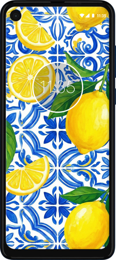 Силиконовый чехол Grocery Girl Italian Summer для Motorola One Vision - 6766u-1782 изображение 