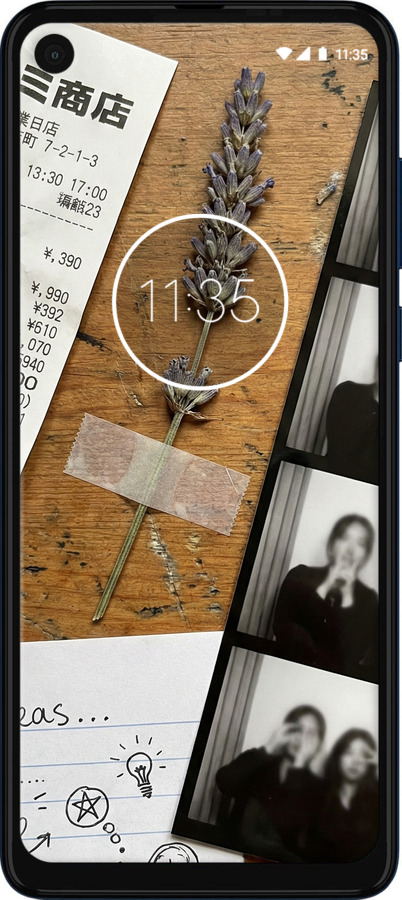 Силиконовый чехол Aesthetic Scrapbook Collage для Motorola One Vision - 6773u-1782 изображение 