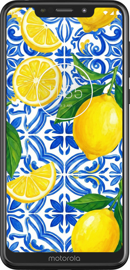 2D пластиковый чехол Grocery Girl Italian Summer для Motorola One - 6766t-1589 изображение 