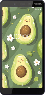 Силіконовий чехол Авокадо для Nokia 1 Plus - 6380u-1677 изображение 