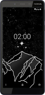 Силіконовий чехол Мінімалістичний гірський краєвид для Nokia 1 Plus - 6438u-1677 изображение 