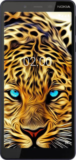 Силіконовий чехол Леопард для Nokia 1 Plus - 6611u-1677 изображение 