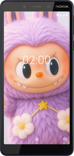Силиконовый чехол Лабубу для Nokia 1 Plus - 6708u-1677 изображение 