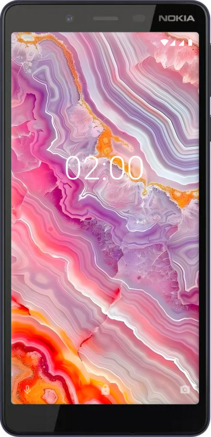 Силіконовий чехол Мрамор 2 для Nokia 1 Plus - 6307u-1677 изображение 
