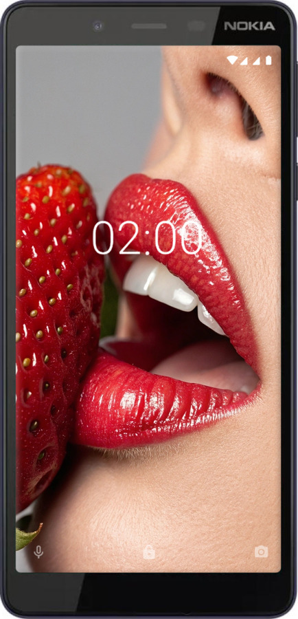 Силиконовый чехол Наслаждение для Nokia 1 Plus - 6701u-1677 изображение 