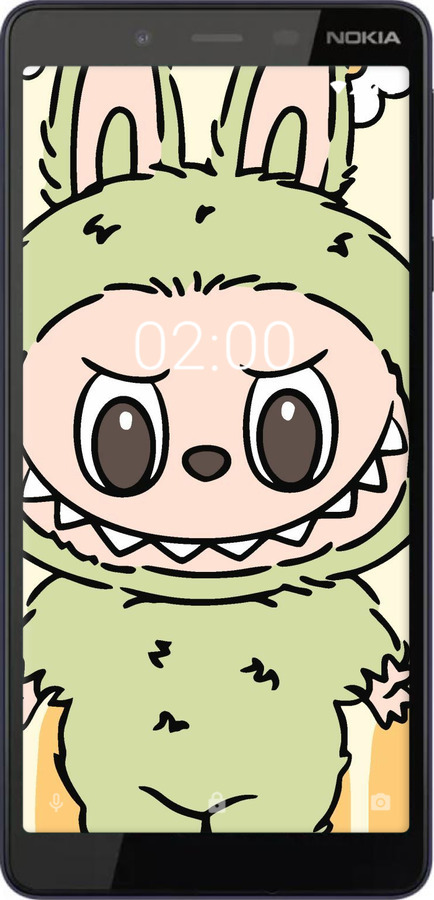 Силіконовий чехол № 6736 для Nokia 1 Plus - 6736u-1677 изображение 