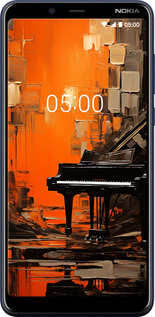 Силіконовий чехол Чохол для телефону Помаранчевий Рояль для Nokia 3.1 Plus - 5937u-1607 изображение 