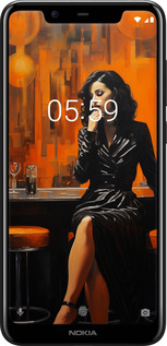 2D пластиковий чехол Чохол для телефону для Nokia 5.1 Plus - 5961t-1543 изображение 