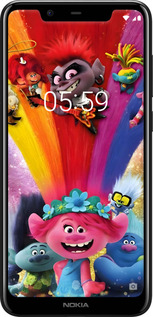 2D пластиковый чехол Троли для Nokia 5.1 Plus - 6343t-1543 изображение 
