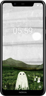 2D пластиковый чехол Привидение для Nokia 5.1 Plus - 6492t-1543 изображение 