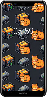 2D пластиковый чехол Autonomous Zone для Nokia 5.1 Plus - 6771t-1543 изображение 