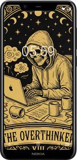 2D пластиковый чехол The Overthinker для Nokia 5.1 Plus - 6774t-1543 изображение 