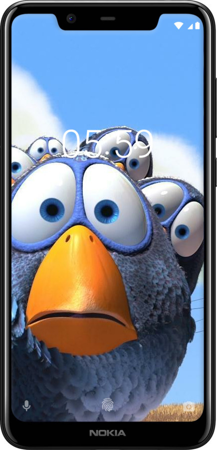 2D пластиковий чехол Angry Birds для Nokia 5.1 Plus - 6008t-1543 изображение 