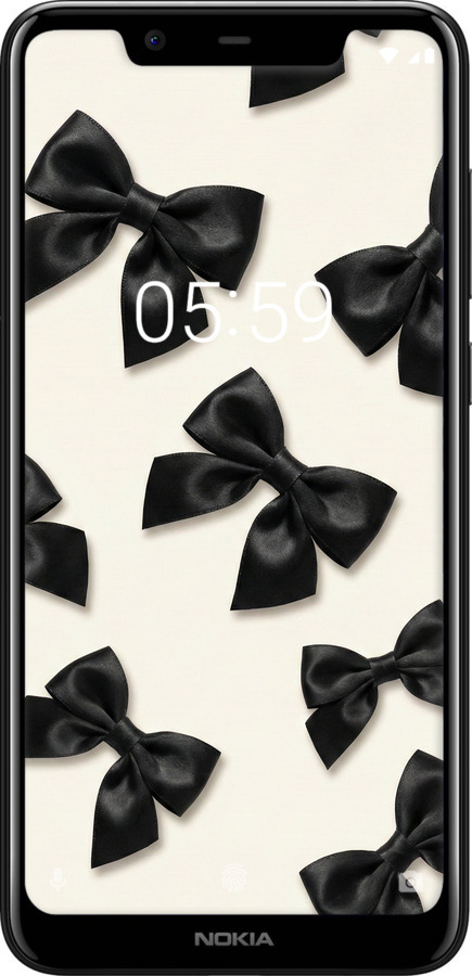 2D пластиковый чехол Dark Coquette для Nokia 5.1 Plus - 6765t-1543 изображение 
