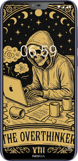 Силиконовый чехол The Overthinker для Nokia 6.1 Plus - 6774u-1539 изображение 