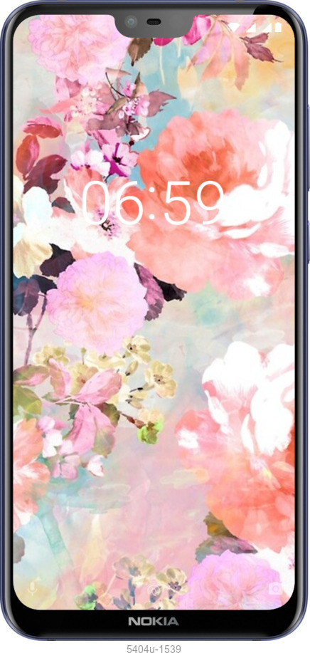 Силиконовый чехол № 5404 для Nokia 6.1 Plus - 5404u-1539 изображение 