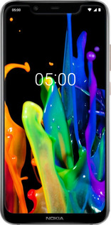 Силіконовий чехол Бризки фарби для Nokia 7.1 Plus - 3957u-1606 изображение 