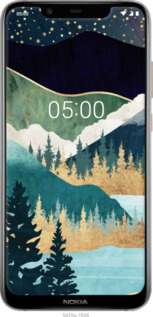 Силиконовый чехол № 5429 для Nokia 7.1 Plus - 5429u-1606 изображение 