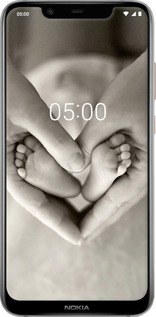 Силиконовый чехол Любовь для Nokia 7.1 Plus - 699u-1606 изображение 