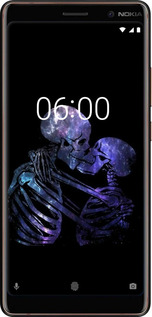 2D пластиковый чехол С изображением скелета для Nokia 7 Plus - 6537t-1354 изображение 