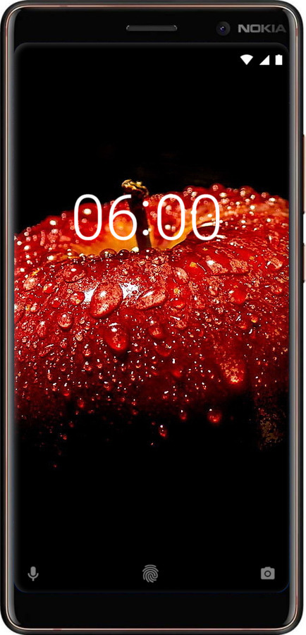 2D пластиковий чехол Яблуко для Nokia 7 Plus - 6022t-1354 изображение 