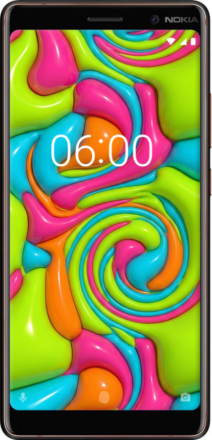 Силіконовий чехол Y2K Jelly Dream для Nokia 7 Plus - 6780u-1354 изображение 