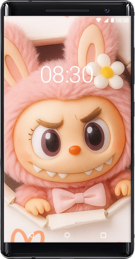 Силиконовый чехол Лабубу 2 для Nokia 8 Sirocco - 6710u-1619 изображение 