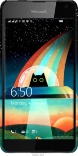 3D пластиковый матовый чехол № 5395 для Nokia Lumia 650 - 5395m-393 изображение 