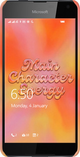 3D пластиковий матовий чехол Aura Gradient Main Character Energy Aesthetic Y2K для Nokia Lumia 650 - 6783m-393 изображение 
